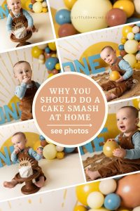 why you should do a cake smash at home