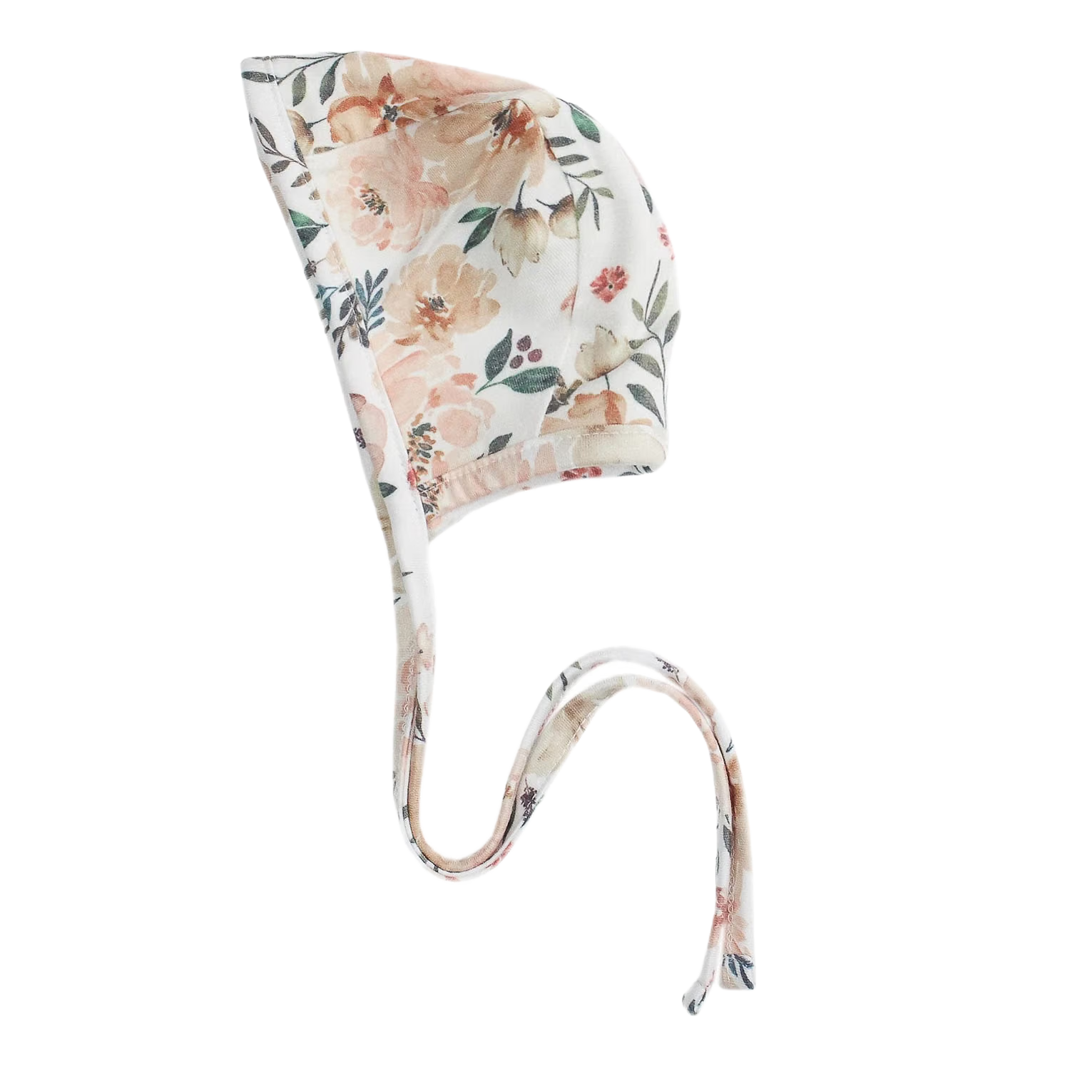 Bonnet in an autumn floral print