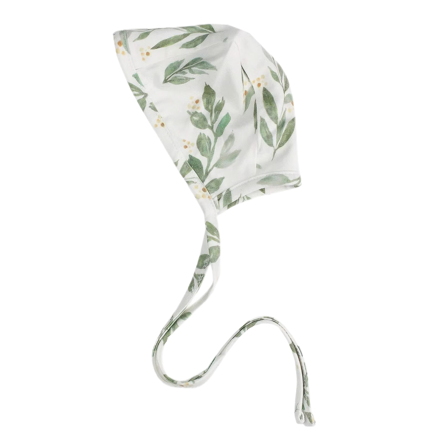 Bonnet in a fern print